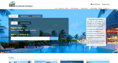 Desktop Screenshot of nitworldwideholidays.com